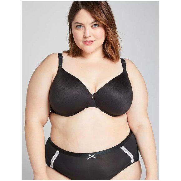 Cacique | Intimates u0026 Sleepwear | Cacique Invisible Backsmoother Lightly  Lined Full Coverage Bra Black Sz 42dd | Poshmark